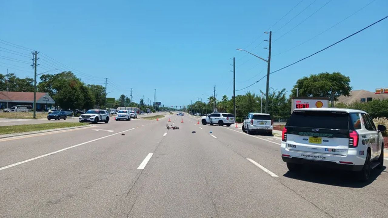 10-Year-Old Bicyclist Airlifted After Being Struck by Two Vehicles on Florida Highway