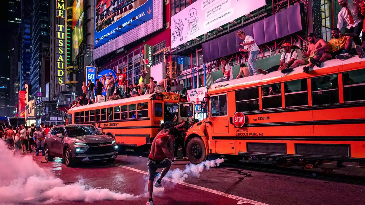 Knicks Championship Celebration Turns Chaotic as Teen Shot, Multiple People Stabbed and Buses Set Ablaze
