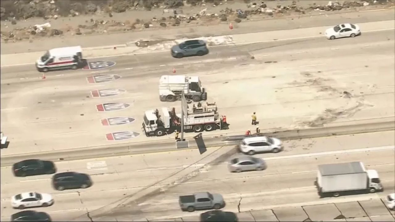 Woman Killed, 32 Hurt After Semi-Truck Crashes Through Divider on Busy California Freeway