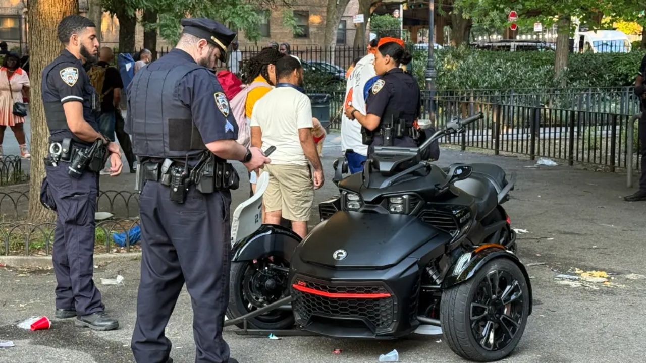 Woman Riding Three-Wheel Motorcycle Crashes Into Crowd at New York City Park, Injuring 10