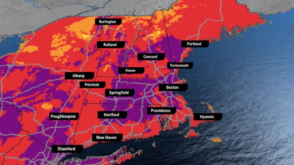 Boston Heat Wave to Bring Temperatures Near 100 Degrees as Humidity Soars This Week