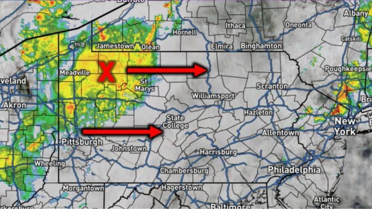 Pennsylvania Weather Shifts Fast as Clouds Choke Storm Fuel — But One Region Could Still See Trouble Brew