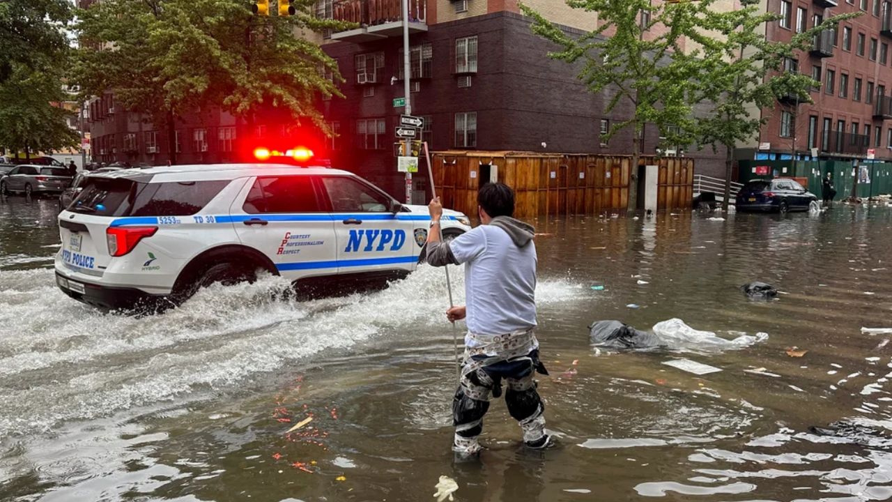 Storm Chaos Hits NYC Flash Flood Warning Issued, Officials Urge Residents to Leave Basement Apartments