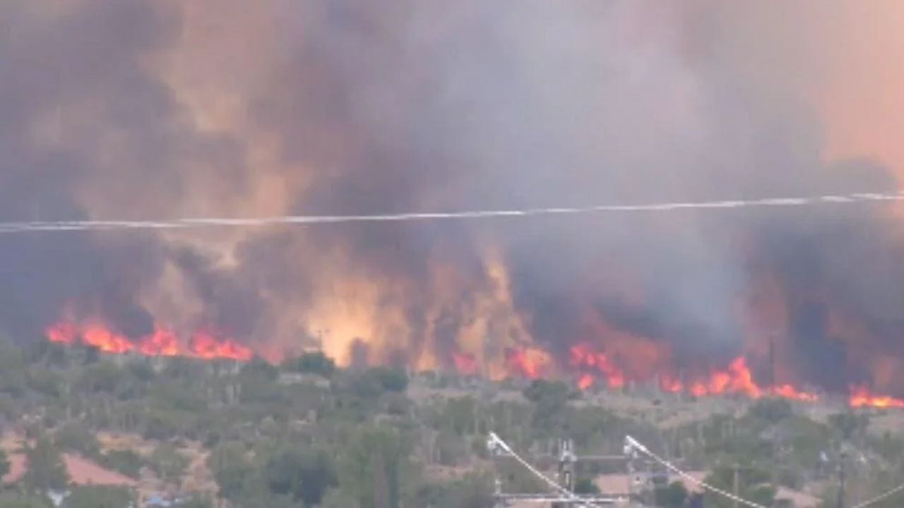Summit Fire Explodes Across Los Angeles County, Burning 1,300 Acres as Evacuations Begin