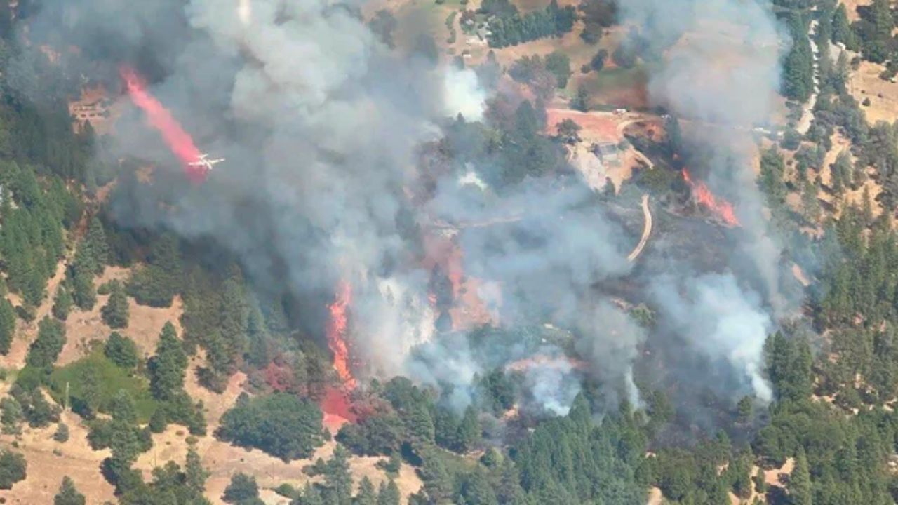 Fire Erupts Near Nevada City, Sends Residents Fleeing Before Crews Bring It Under Control