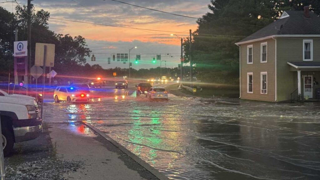 Indiana Declares Flash Flood Emergency as Roads Disappear Under 5 Feet of Water
