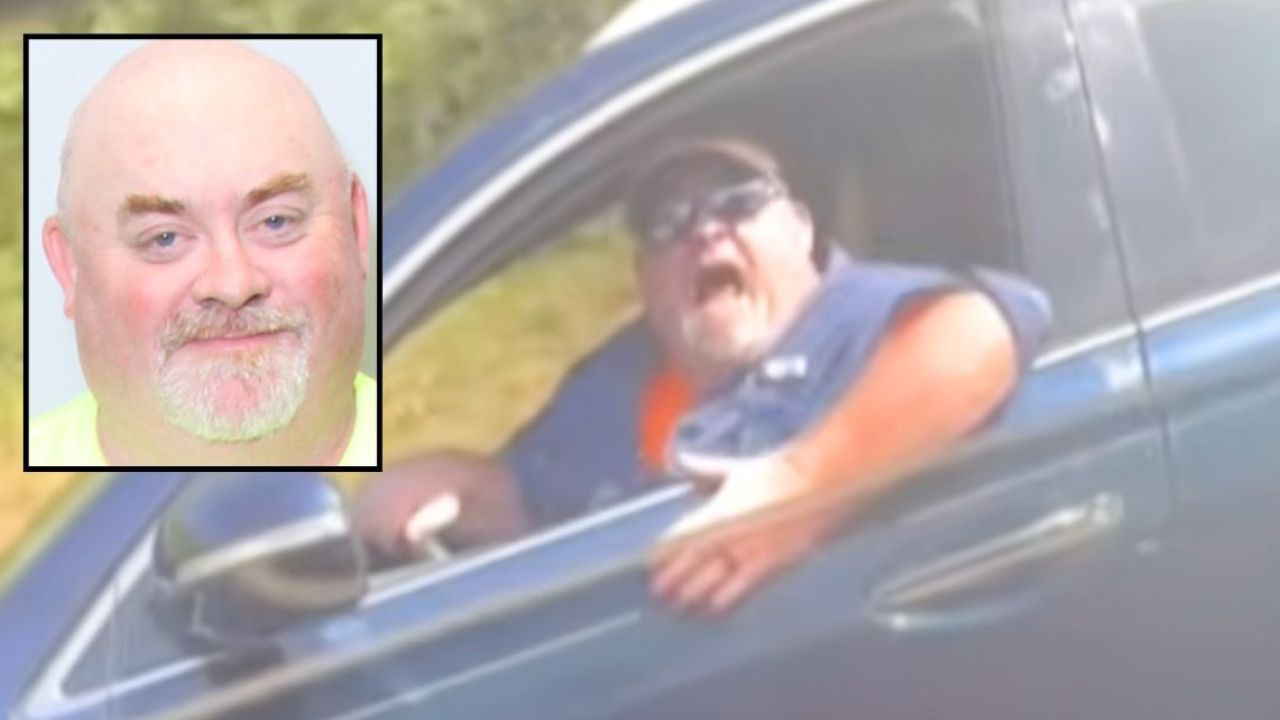 Man screamed 'you are going to die' at a mom and her 3-year-old on the highway — now he's facing charges