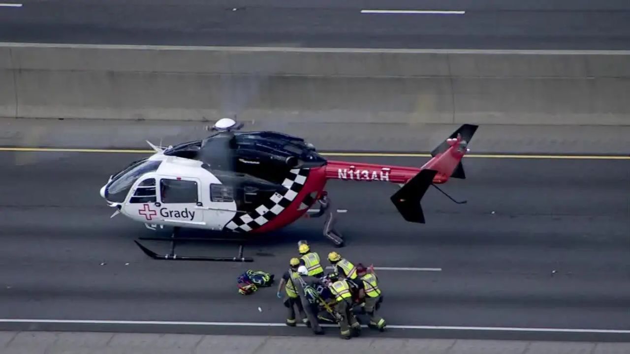 Motorcycle Rider Hospitalized After Allegedly Ramming Trooper's Cruiser During High-Speed Chase on I-20