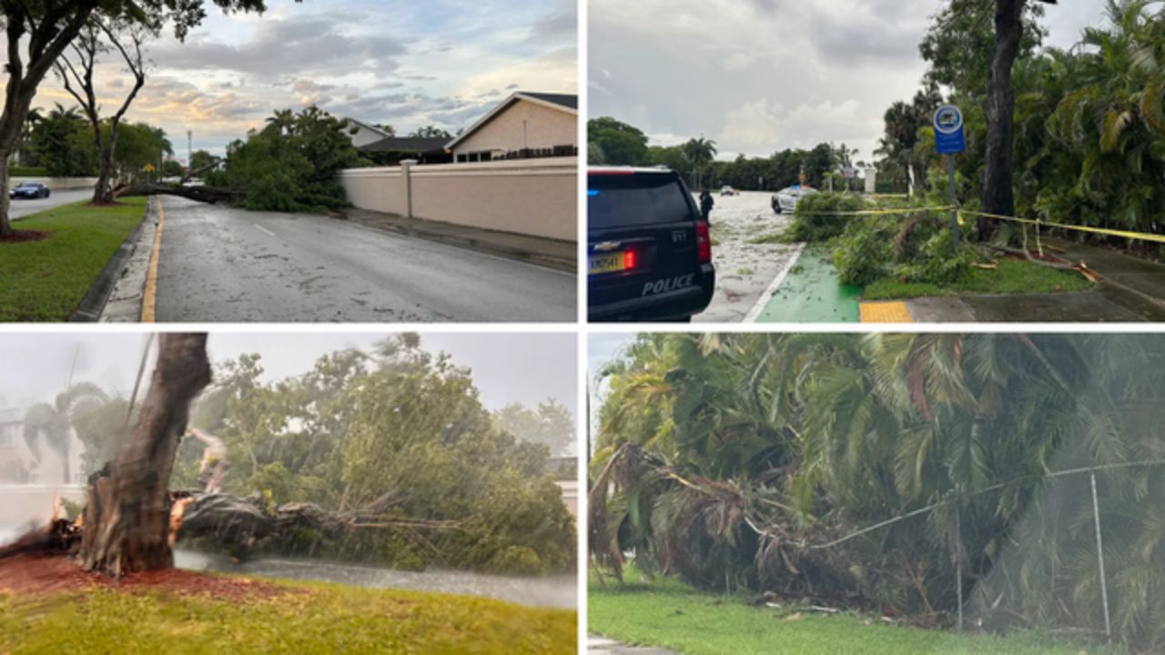 South Florida Storms Leave Flooding and Damage Across Broward, Miami-Dade Counties