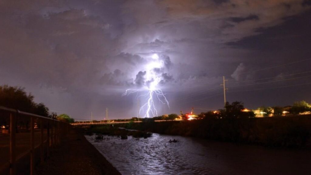 Tucson is under a severe storm threat today — damaging winds, hail, and flash flooding all on the table
