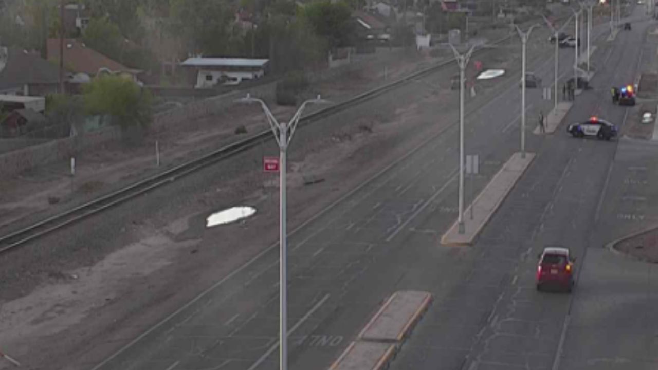 Two people fighting for their lives after a serious crash shuts down a busy El Paso intersection