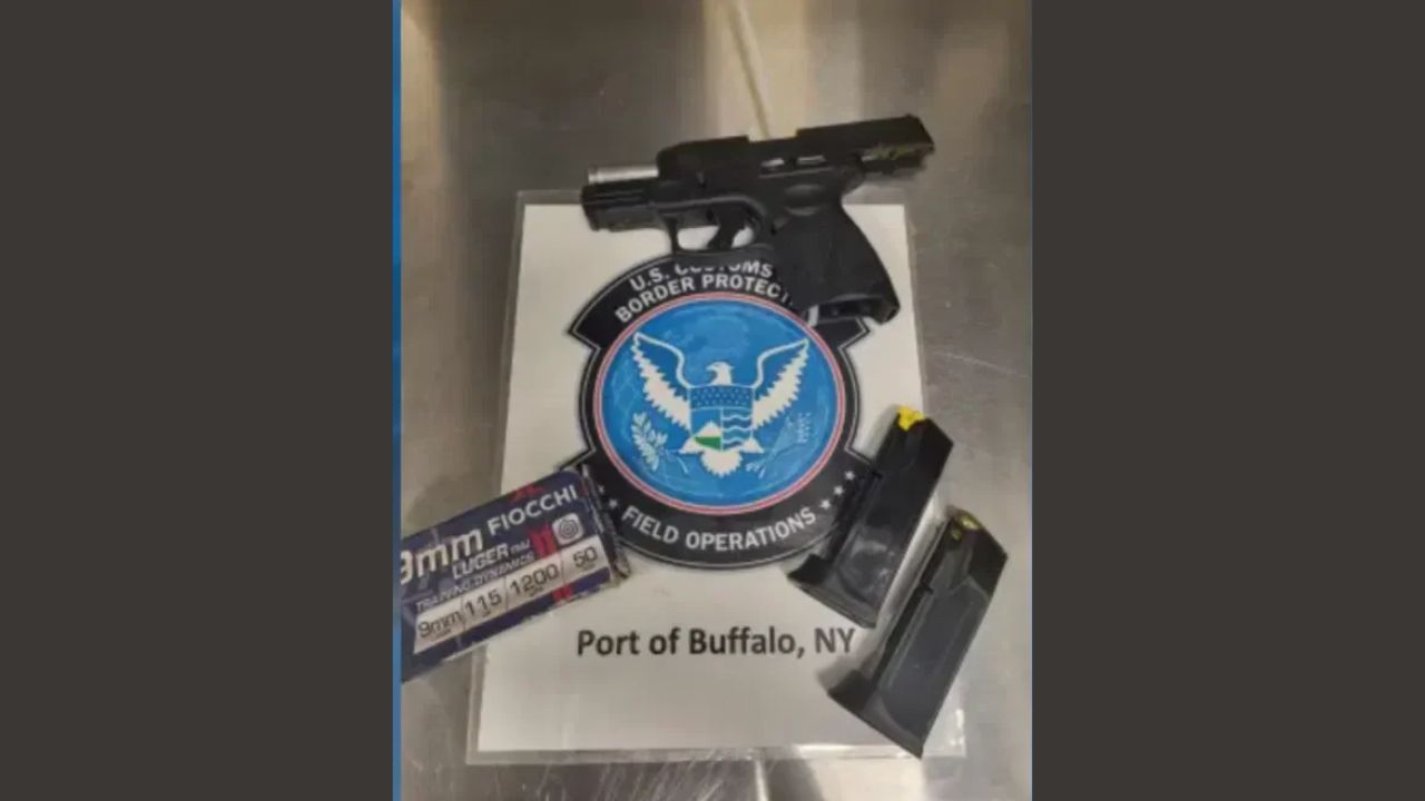 Wrong Turn Leads to Gun Arrest at NY-Canada Border Crossing